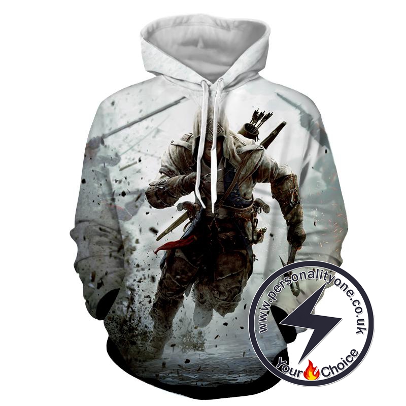 Assassin's Creed 3D - Connor - Assassin's Creed Hoodies